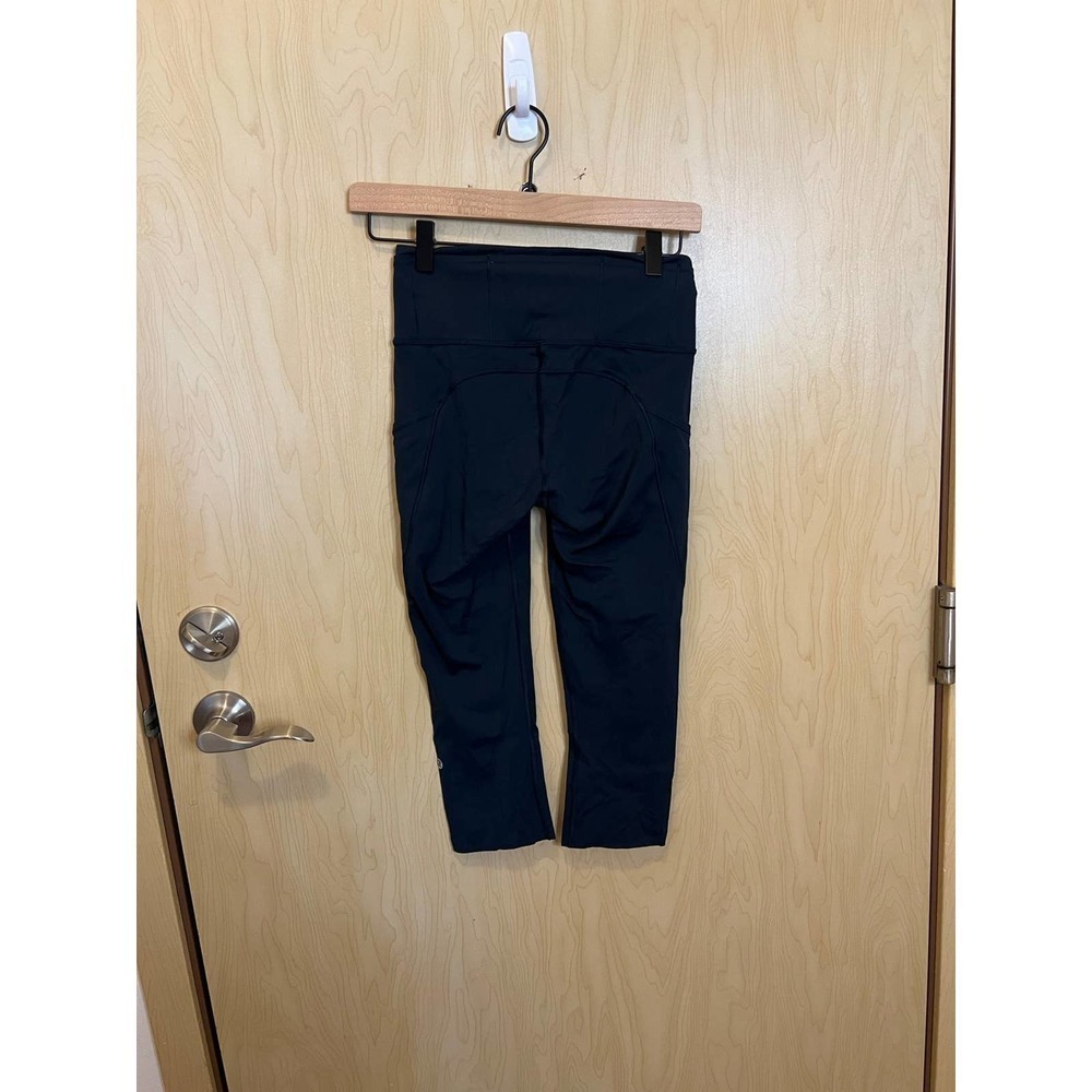Lululemon Fast & Free Crop II *Nulux 19" True Navy